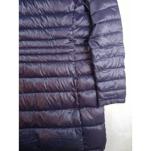 Andrew Marc Premium Down Puffer Jacket Womens Medium Lightweight Packable Purple - Picture 10 of 10